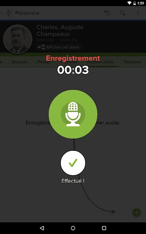 Arbre Familial de FamilySearch screenshot