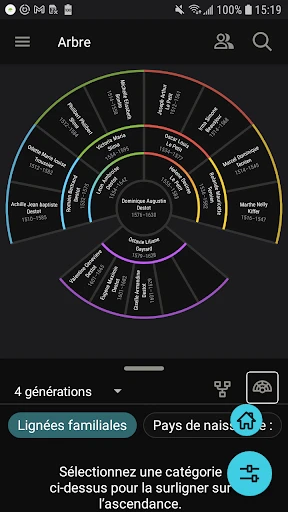 Arbre Familial de FamilySearch screenshot