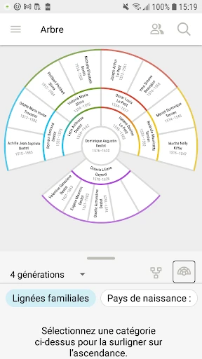 Arbre Familial de FamilySearch screenshot