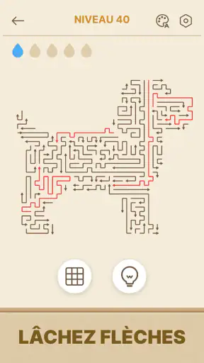 Amaze GO! - Flèche Casse-tête screenshot