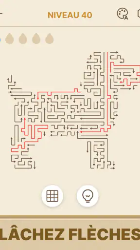 Amaze GO! - Flèche Casse-tête screenshot