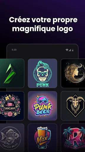 Arvin® - Créateur de logos IA screenshot