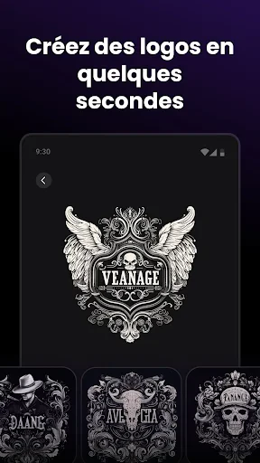 Arvin® - Créateur de logos IA screenshot