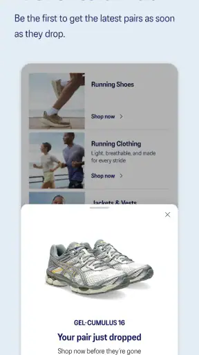 ASICS screenshot