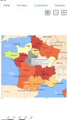 Atlas mondial MxGeo Pro screenshot