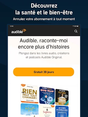 Audible: Livres Audio, Podcast screenshot