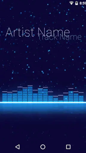 Audio Glow Live Wallpaper screenshot