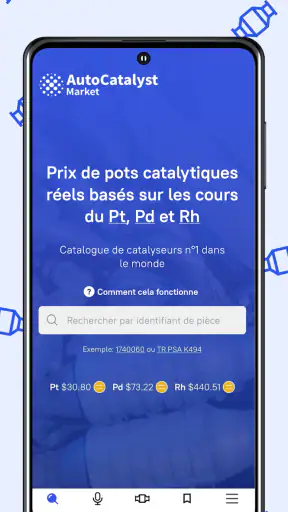 Auto Catalyst Market app screenshot