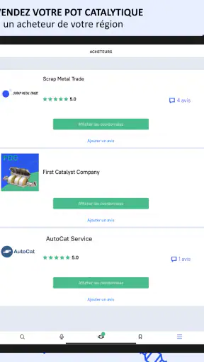 Auto Catalyst Market app screenshot