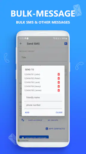AUTO MESSAGE réponse & envoyer screenshot