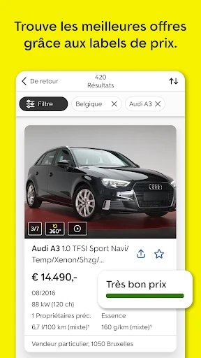 AutoScout24: Achat de voiture screenshot