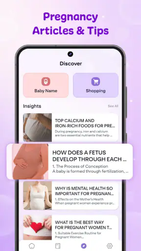 Baby Love : Pregnance Tracker screenshot