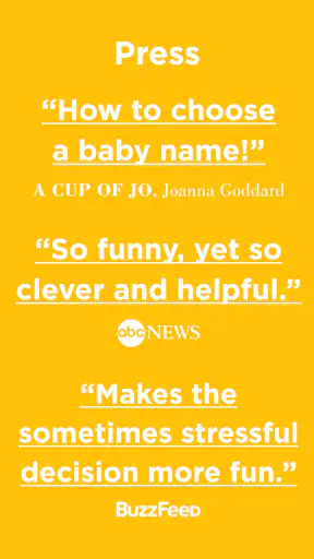 Babyname screenshot