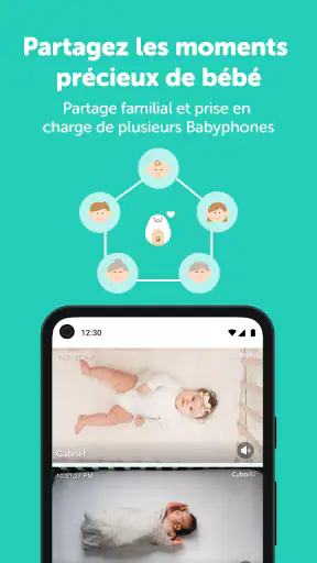 Babyphone intelligent CuboAi screenshot