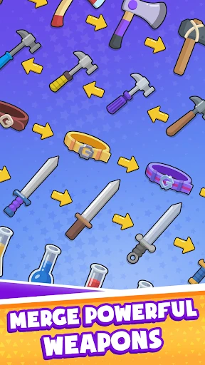 Backpack Hero: Merge Weapon screenshot