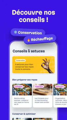 Basta Batchcooking - meal prep screenshot