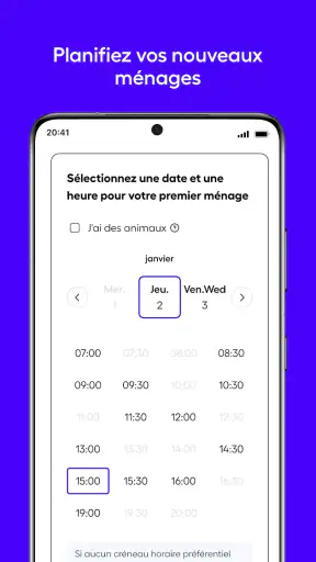 Batmaid - ménage à domicile screenshot