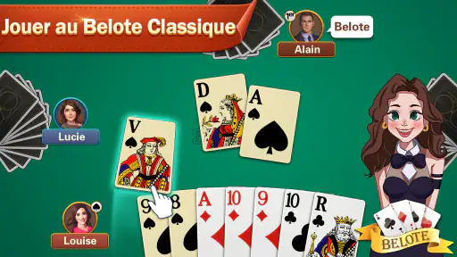 Belote et Coinche - Hors ligne screenshot