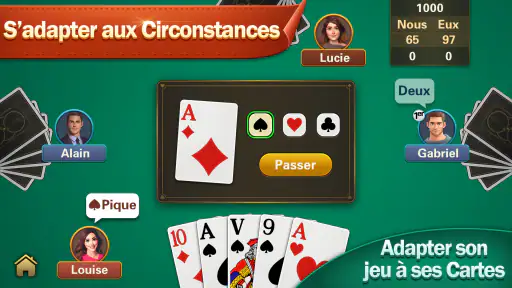 Belote et Coinche - Hors ligne screenshot