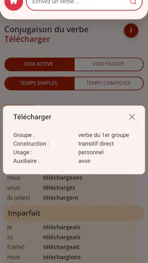 Bescherelle Conjugaison screenshot