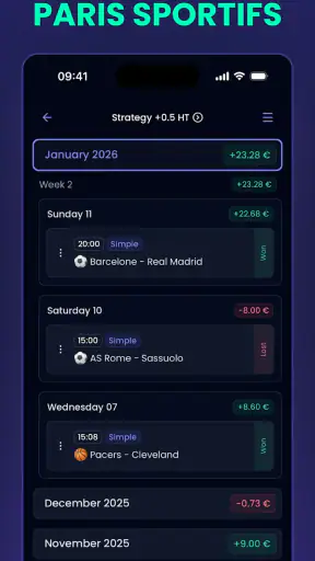 Bet-Analytix : Suivis de paris screenshot
