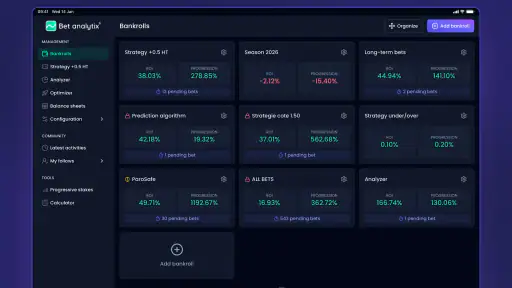 Bet-Analytix : Suivis de paris screenshot