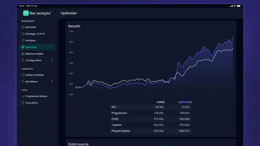 Bet-Analytix : Suivis de paris screenshot
