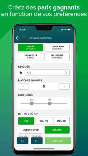 BetMines Pronostics sportifs screenshot
