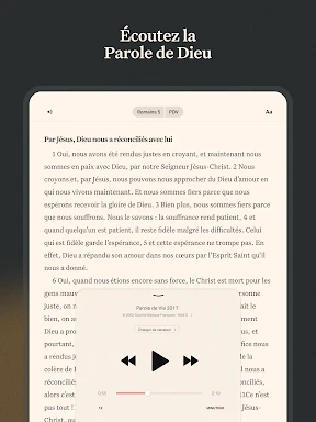 Bible + Audio en Français screenshot