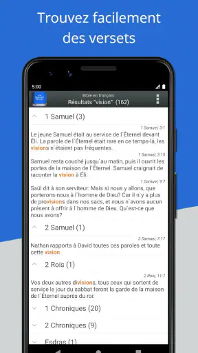 Bible en français Louis Segond screenshot