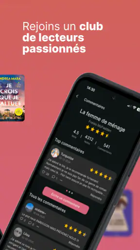Bindly - Le club des lecteurs screenshot
