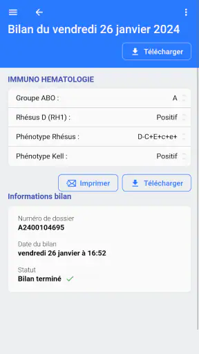 BioContact screenshot