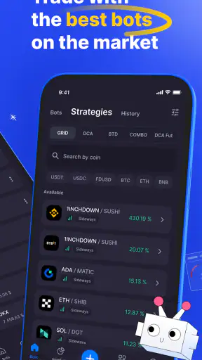 Bitsgap: Crypto Trading Bots screenshot