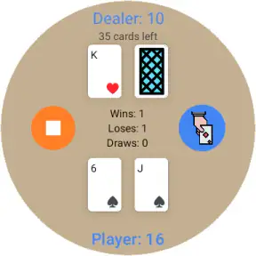 Blackjack screenshot