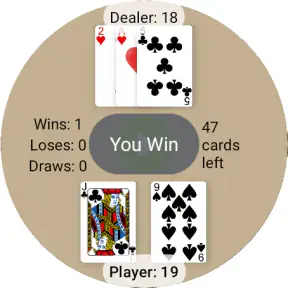 Blackjack screenshot