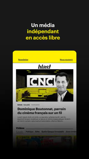 Blast, le souffle de l'info screenshot