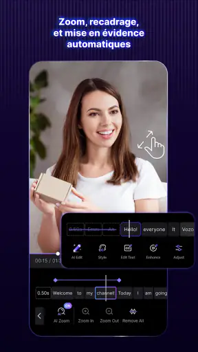 Blink Captions by Vozo AI screenshot