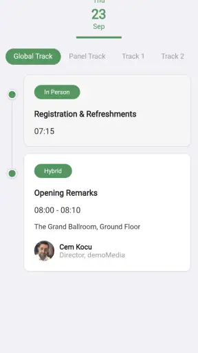BNP Paribas CIB Events screenshot
