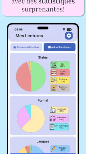 Book Nova – Suivi de lecture screenshot