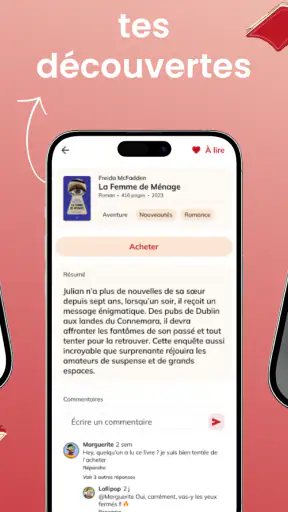 Booklink screenshot