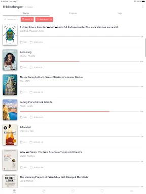 Bookshelf-Your virtual library screenshot