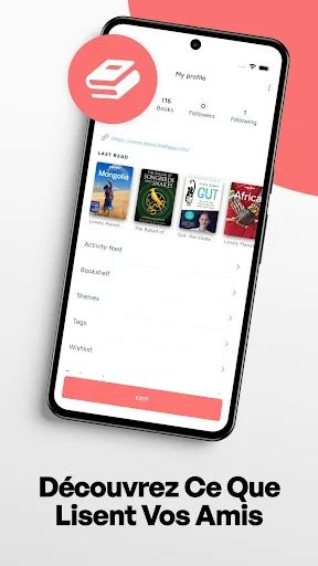 Bookshelf-Your virtual library screenshot