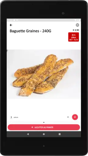 Boulangerie Sophie LEBREUILLY screenshot