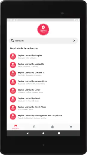 Boulangerie Sophie LEBREUILLY screenshot