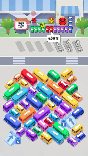 Bus Frenzy : Station Shuffle screenshot