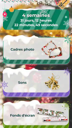 Cadres photo de Noël screenshot