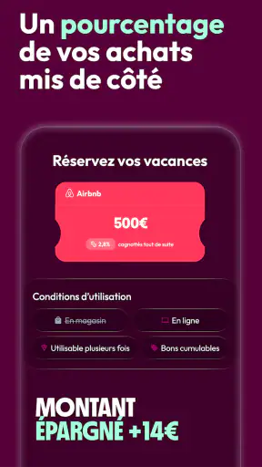 Cagnup - Dépenser et épargner screenshot
