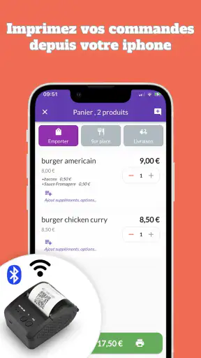 Caisse enregistreuse fast-food screenshot