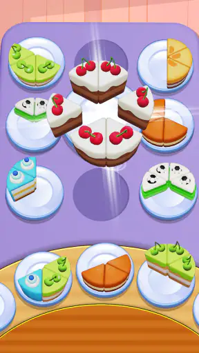 Cake Sort - Trier les gâteaux screenshot