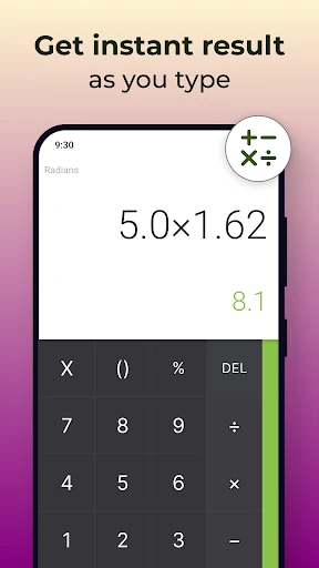 Calculatrice screenshot